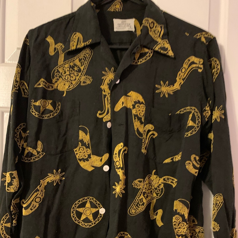Vintage Western Button down
